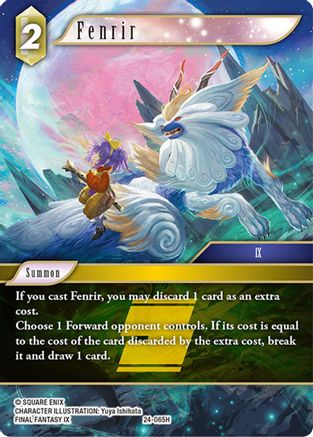 Fenrir (24-065H) - Hidden Legends Foil