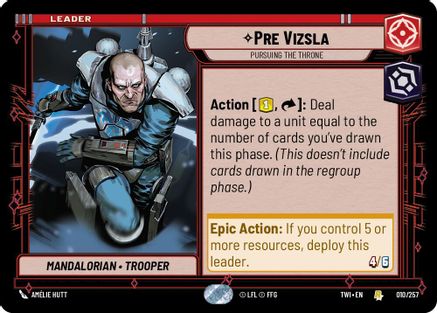 Pre Vizsla - Pursuing the Throne (010/257) - Twilight of the Republic