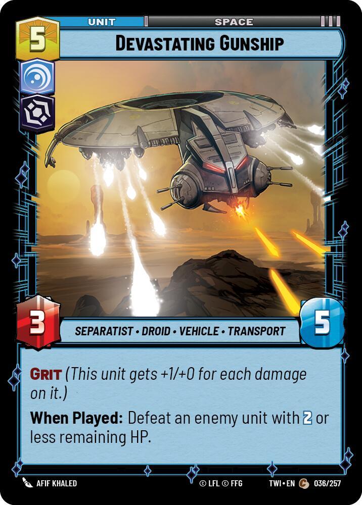 Devastating Gunship / Common / TOR