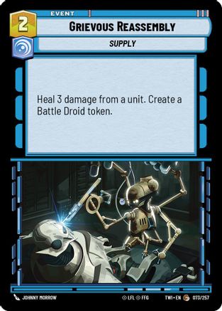 Grievous Reassembly (073/257) - Twilight of the Republic
