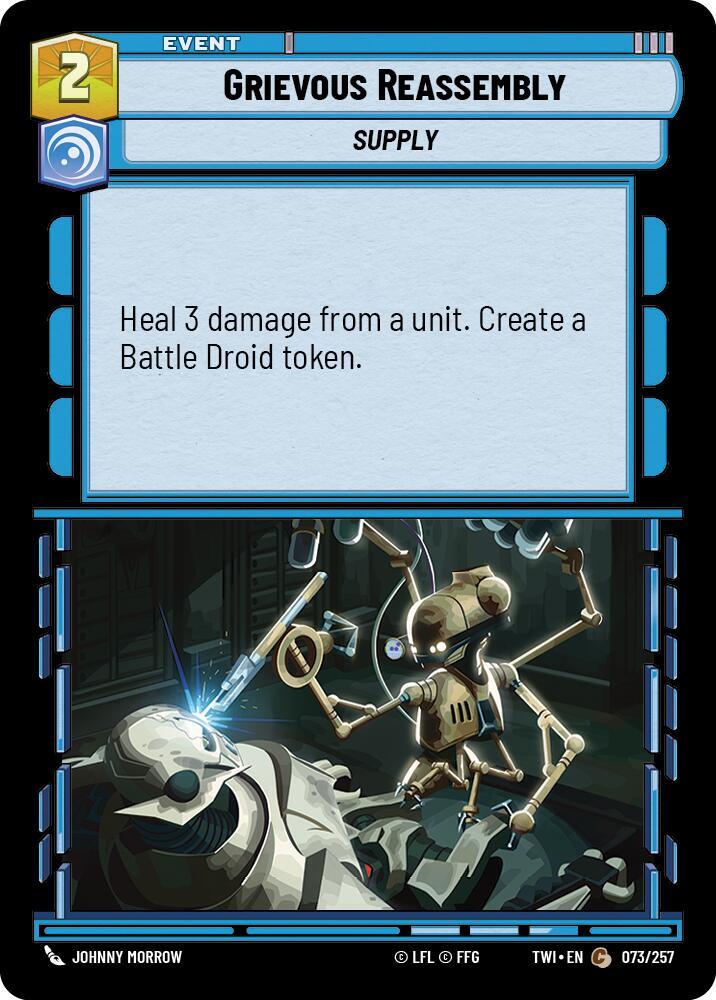 Grievous Reassembly / Common / TOR