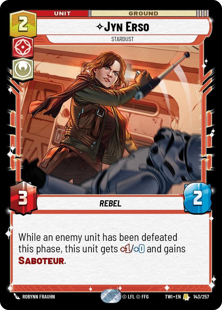 Jyn Erso - Stardust / Rare / TOR