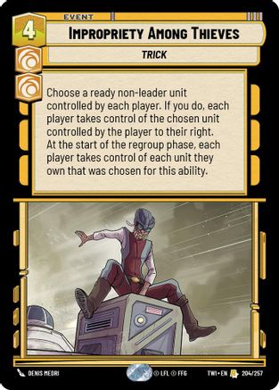 Impropriety Among Thieves (204/257) - Twilight of the Republic Foil