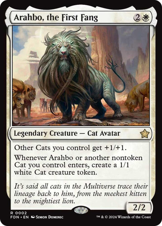 Arahbo, the First Fang / R / FDN (FOIL)