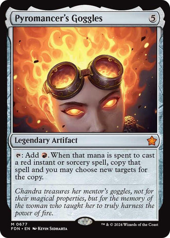 Pyromancer's Goggles / M / FDN