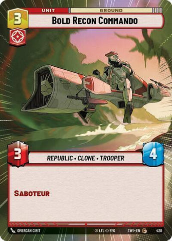 Bold Recon Commando (Hyperspace) / Common / TOR (FOIL)
