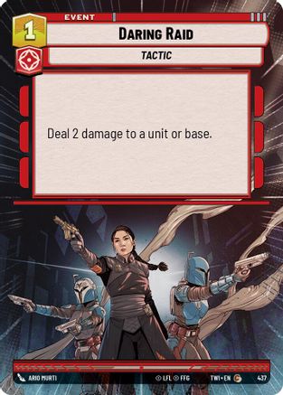 Daring Raid (Hyperspace) (437) - Twilight of the Republic Foil