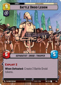 Battle Droid Legion (Hyperspace) / Uncommon / TOR (FOIL)