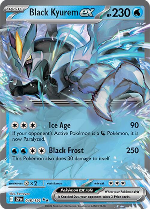 Black Kyurem ex - 048/191 / Double Rare / SSP