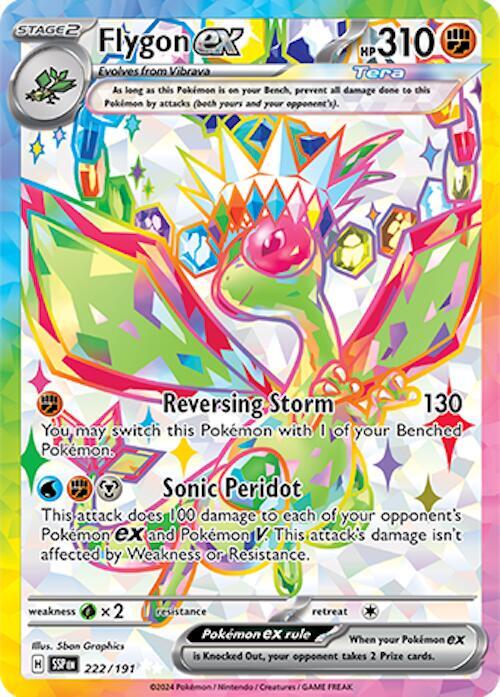 Flygon ex - 222/191 / Ultra Rare / SSP