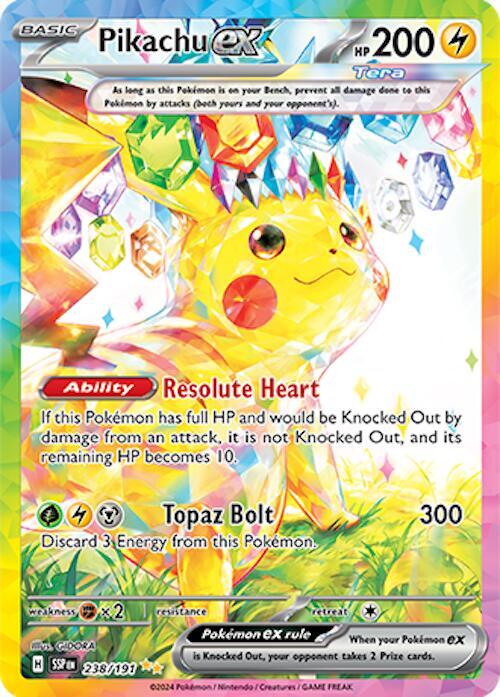 Pikachu ex - 238/191 / Special Illustration Rare / SSP