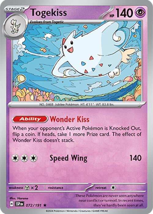 Togekiss / Rare / SSP