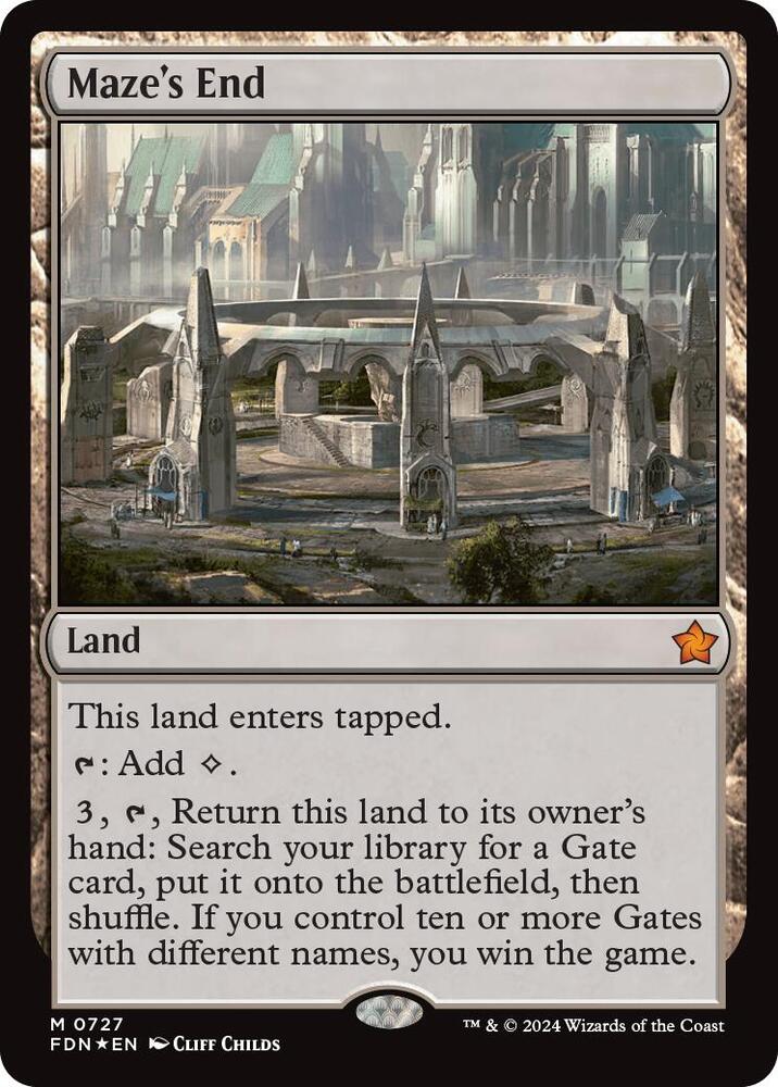 Maze's End / M / FDN (FOIL)