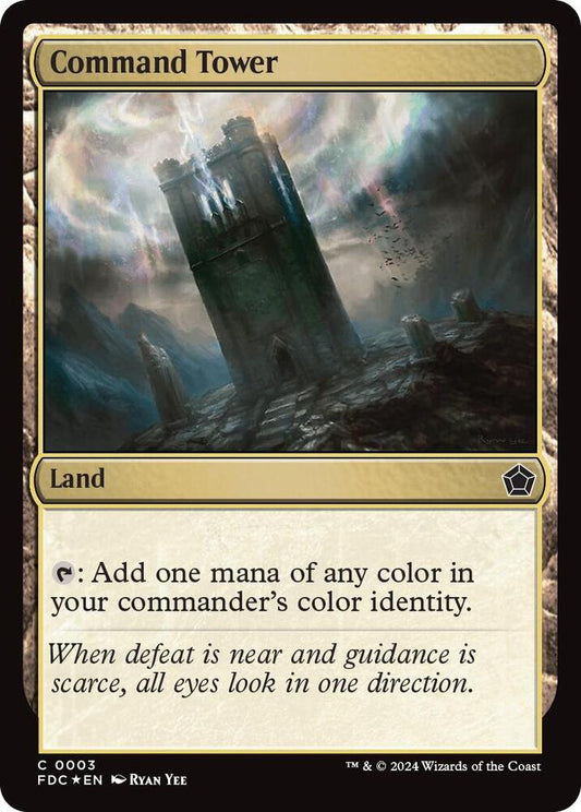 Command Tower 0003 / FDC (FOIL)