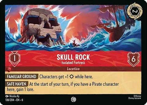 Skull Rock - Isolated Fortress / Common / LOR6