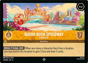 Sugar Rush Speedway - Finish Line / Super Rare / LOR6