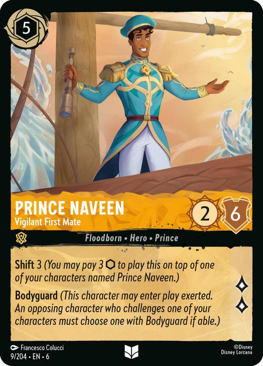 Prince Naveen - Vigilant First Mate / Uncommon / LOR6