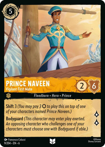 Prince Naveen - Vigilant First Mate / Uncommon / LOR6