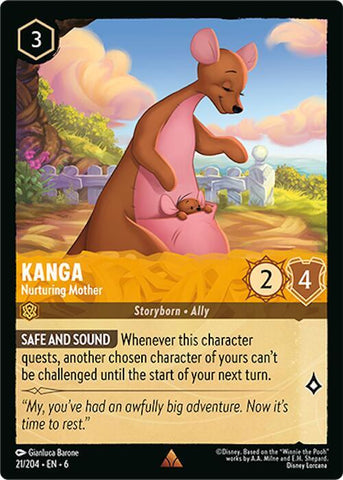 Kanga - Nurturing Mother / Rare / LOR6