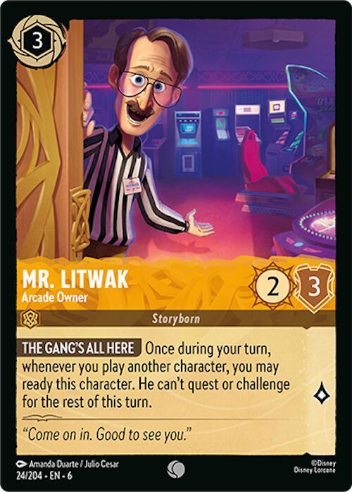 Mr. Litwak - Arcade Owner / Common / LOR6