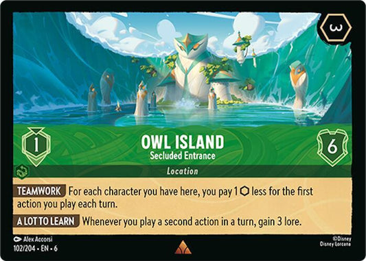 Owl Island - Secluded Entrance / Rare / LOR6