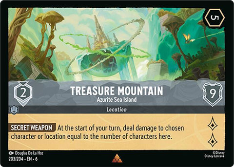 Treasure Mountain - Azurite Sea Island / Rare / LOR6