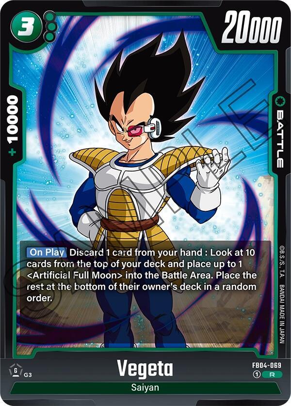 Vegeta - FB04-069 / Rare / FB4