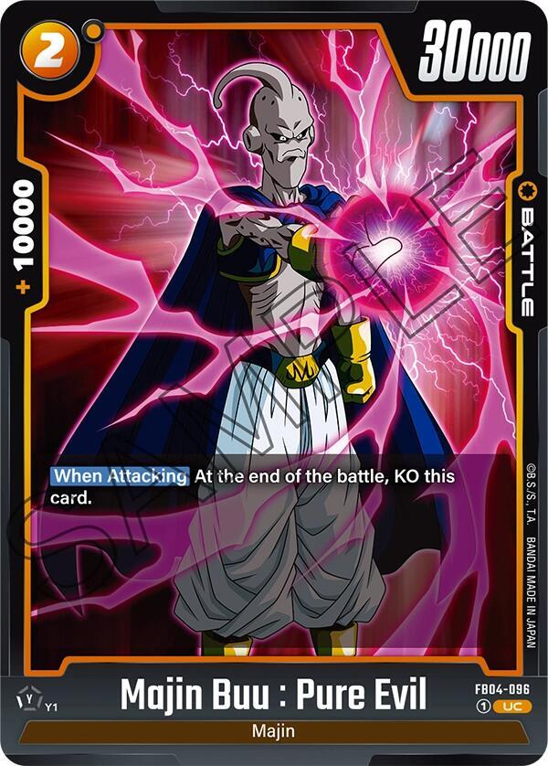 Majin Buu : Pure Evil / Uncommon / FB4