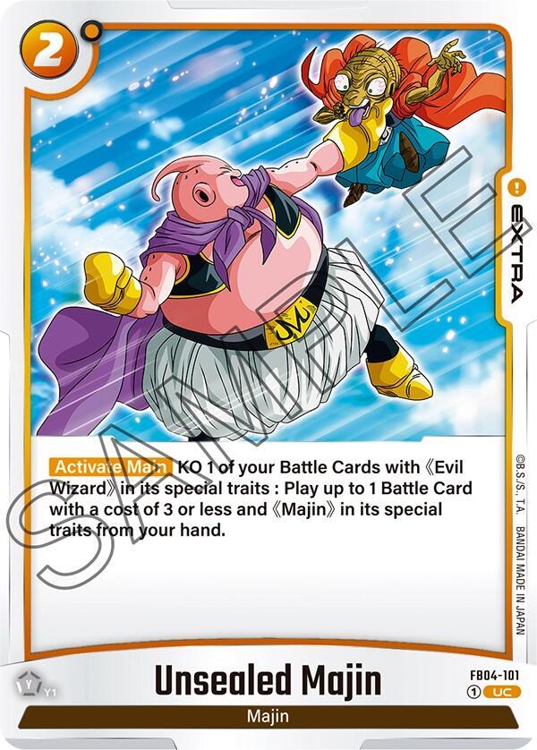 Unsealed Majin / Uncommon / FB4