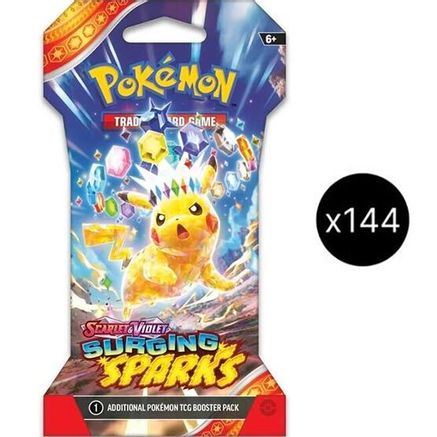 Surging Sparks Sleeved Booster Pack Case  SV08 Surging Sparks - null