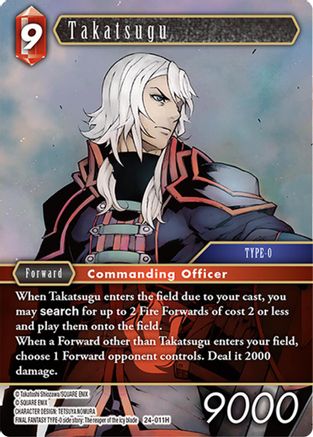 Takatsugu (24-011H) - Hidden Legends Foil