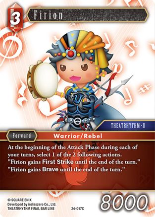 Firion (24-017C) - Hidden Legends Foil