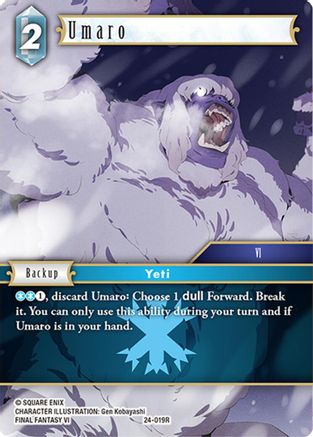 Umaro (24-019R) - Hidden Legends Foil