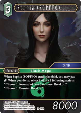 Sophia (SOPFFO) (24-047R) - Hidden Legends