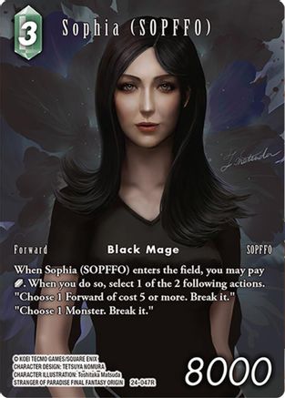 Sophia (SOPFFO) (Full Art) (24-047R) - Hidden Legends Foil