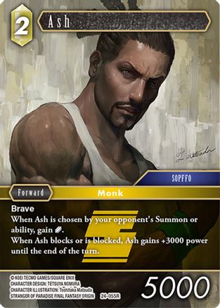 Ash (24-055R) - Hidden Legends Foil