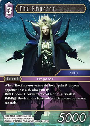 The Emperor (24-077H) - Hidden Legends Foil