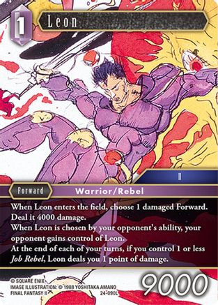 Leon (24-090L) - Hidden Legends Foil