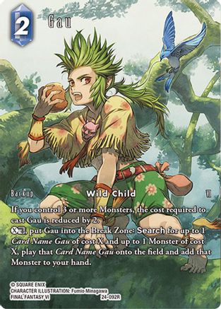Gau (Full Art) (24-092R) - Hidden Legends Foil