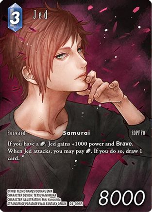 Jed (Full Art) (24-096R) - Hidden Legends Foil