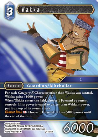 Wakka (24-108H) - Hidden Legends Foil