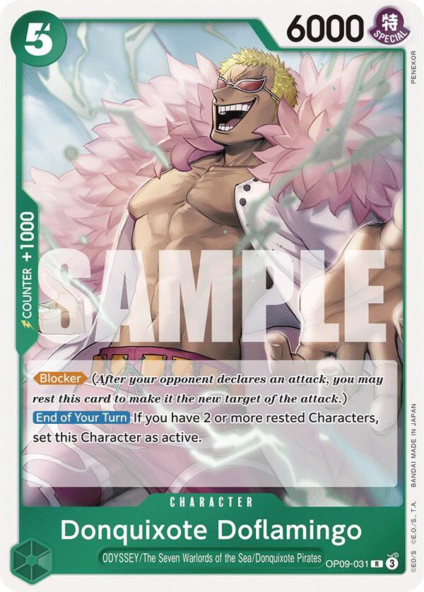 Donquixote Doflamingo / Rare / OP09