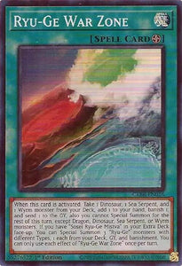 Ryu-Ge War Zone / Super Rare / CRBR / 1st Edition