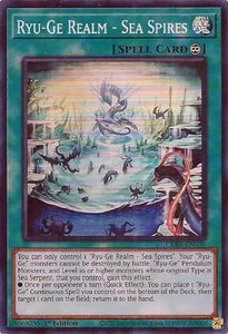 Ryu-Ge Realm - Sea Spires / Super Rare / CRBR / 1st Edition