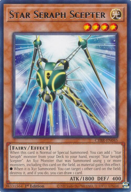 Star Seraph Scepter / Rare / CRBR / 1st Edition