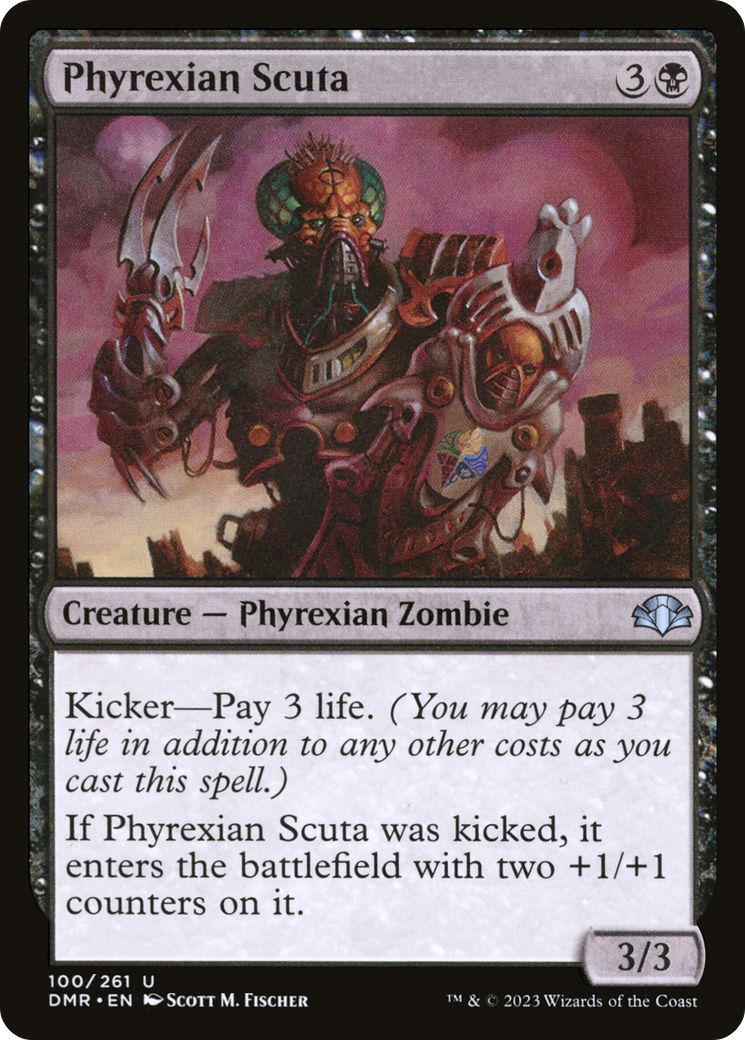 Phyrexian Scuta (DMR-100) - Dominaria Remastered