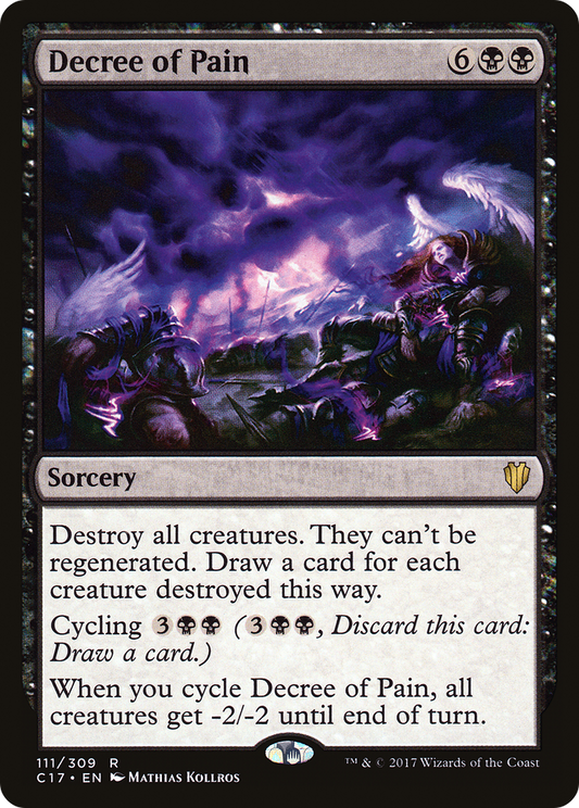 Decree of Pain (C17-111) - Commander 2017