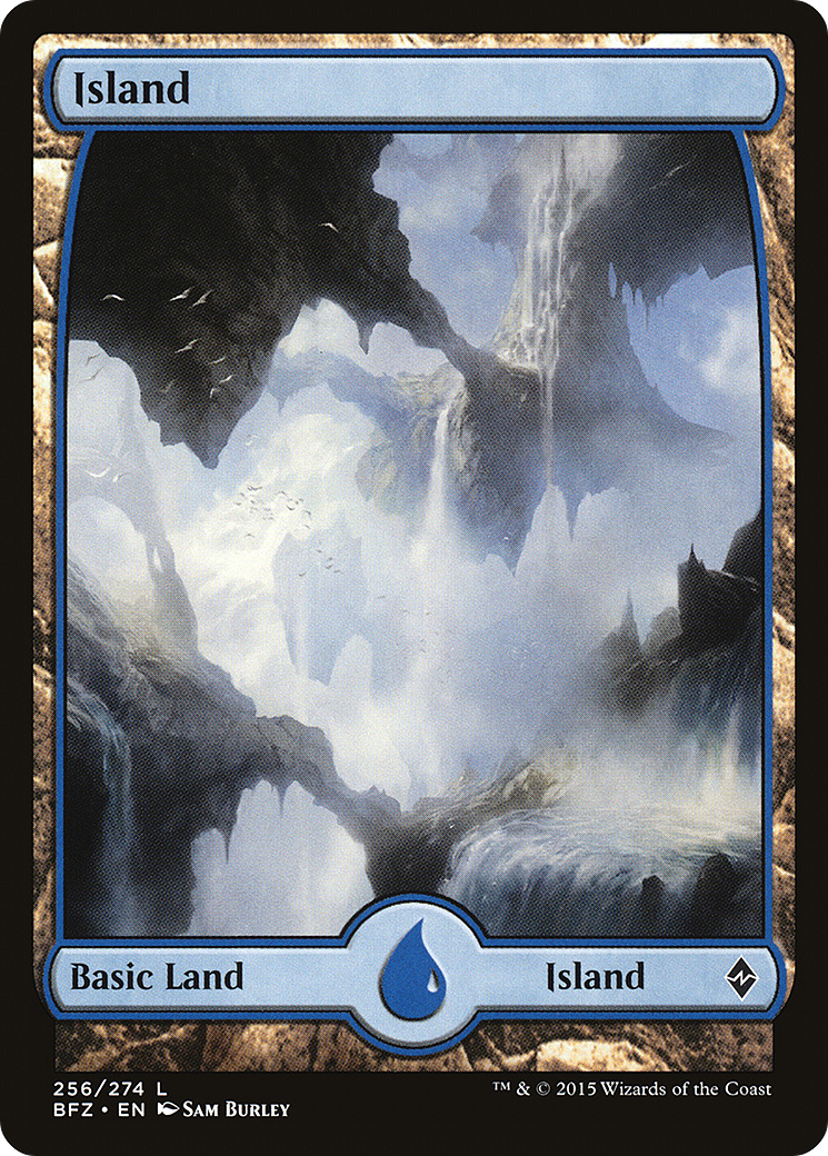 Island (BFZ-256) - Battle for Zendikar