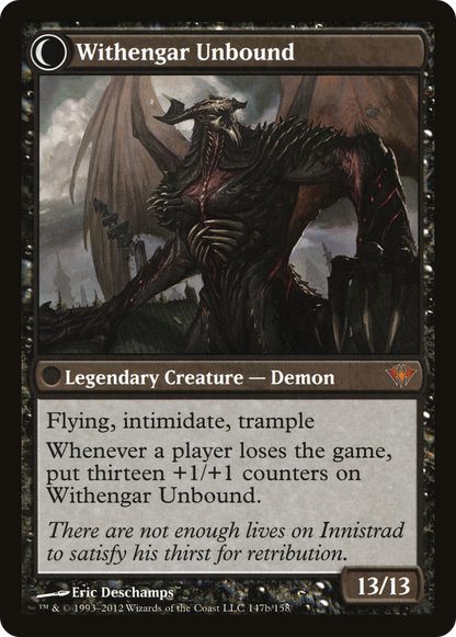 Elbrus, the Binding Blade // Withengar Unbound (LIST-DKA-147) - The List: (Double Faced Transform)