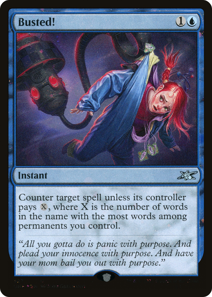 Busted! (UNF-327) - Unfinity Foil